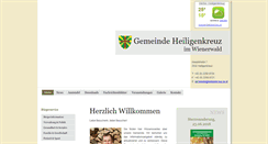 Desktop Screenshot of heiligenkreuz.at